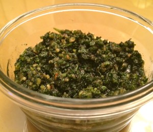 Kale Pesto! Finito!